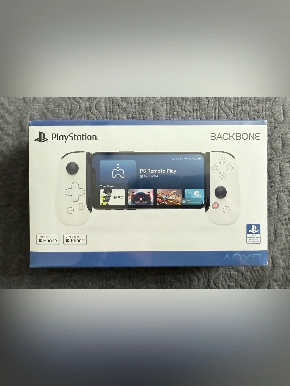 Backbone One PlayStation Edition (Lightning / 1st Gen) - Brand New Sealed iPhone